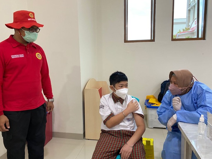 Vaksinasi BIN Daerah Riau tahap ke II