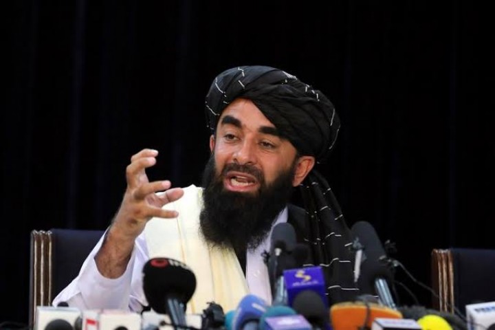 Juru bicara Taliban Zabihullah Mujahid