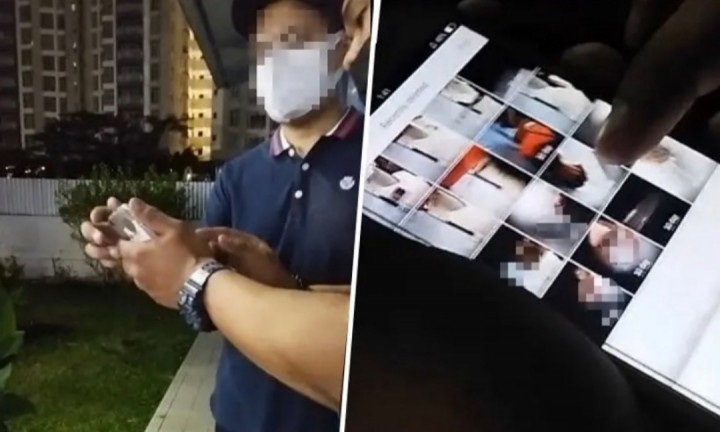 Viral Pria Ditangkap Polisi di Pom Bensin Ketahuan Mengintip, Setelah HP Dicek Ternyata Banyak Video Laki-laki Kencing (foto/int)