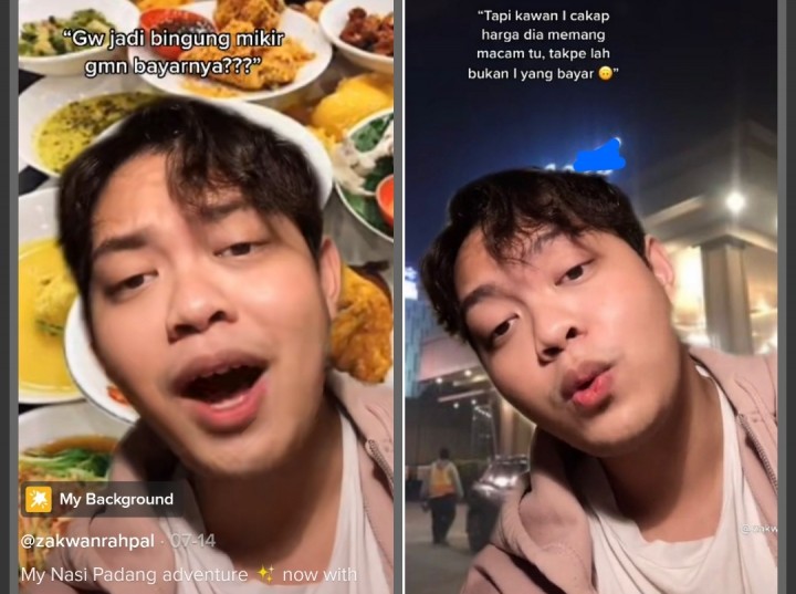 Pertama Kali Beli Nasi Padang di Indonesia, Orang Malaysia Ini Kaget Makan Bertiga Bayar Rp 1 Juta (foto/int)
