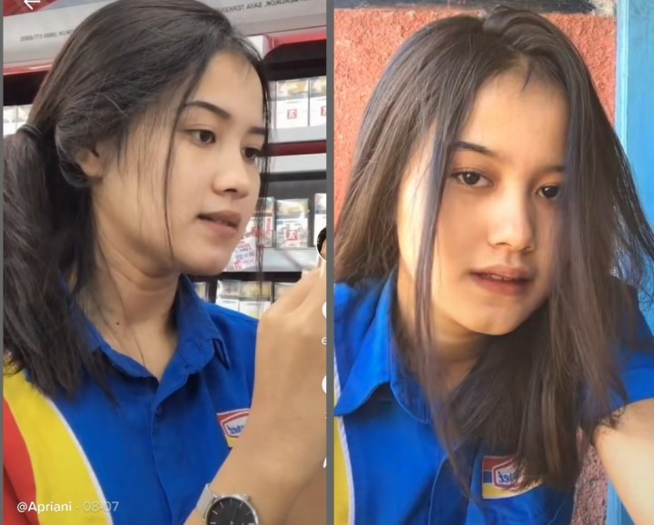 Ditonton 6 Juta Lebih, Kasir Minimarket Cantik Viral, Netizen Terpesona: Mbaknya Ramah (foto/int)