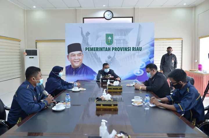 BPW HIMAPINDO Riau Audiensi Dengan Wakil Gubernur Edy Natar (foto/ist)