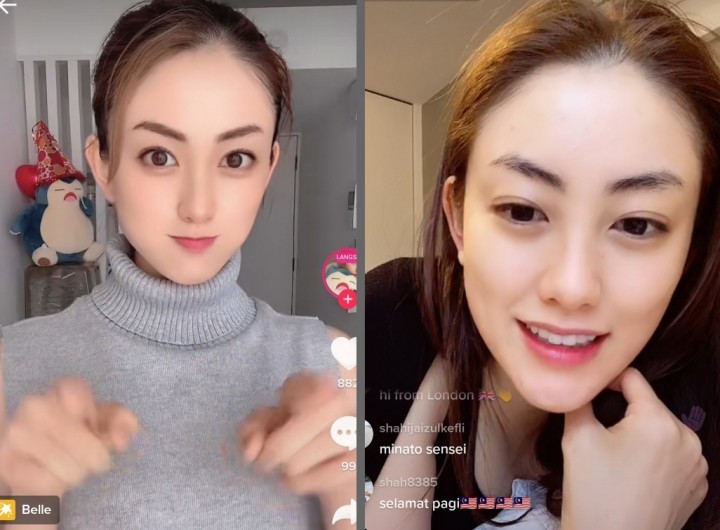 Viral Akari Cewek Imut Tiktoker Jepang yang Jadi Idola Netizen Indonesia, Warganet: Cantiknya Kebangetan (foto/int)