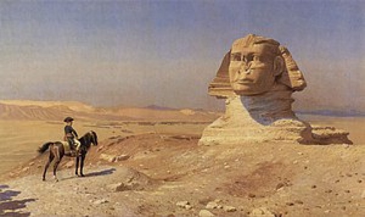 Lukisan Napoelon Bonaparte saat berada di Mesir. Sumber: Wikipedia