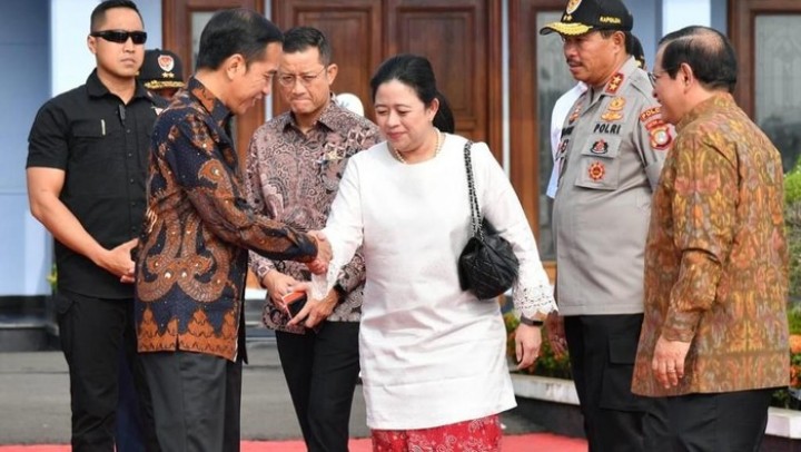 Puan Maharani dan Presiden RI Joko Widodo. Sumber: Internet