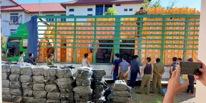Polisi Laos menggagalkan peredaran narkoba dengan jumlah tangkapan terbesar di Asia. Sumber: RMOL