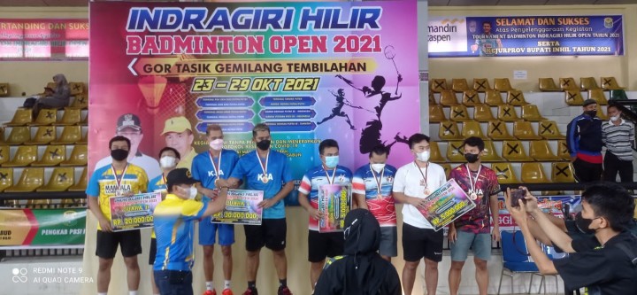 Juara Inhil Open Badminton