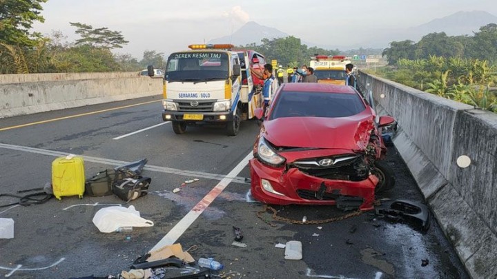 Kecelakaan di Jalan Tol. Sumber: Internet