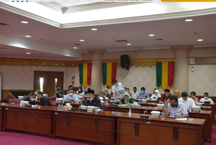 DPRD dan Pemprov Riau Bahas KUA-PPAS APBD Riau Tahun 2022