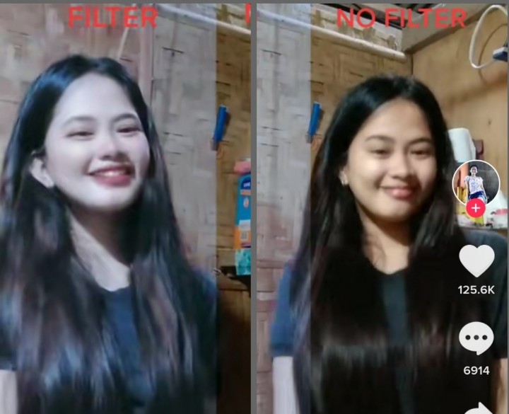 Viral Cewek Pamer Filter Tiktok Cantik dan Natural, Netizen Malah Bilang Begini