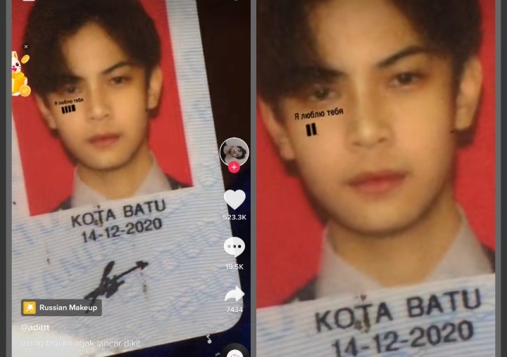 Foto KTP Pemuda Ini Viral Ditonton 3 Juta Kali, Netizen: Jadi Pengen Ulang Bikin (foto/int)