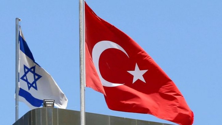 Ilustrasi bendera Turki dan Israel. Sumber: Internet