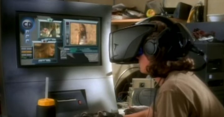 Tangkapan gambar teknologi VR yang digunakan Aerosmith dalam video klip Amazing. Sumber: YouTube / Aerosmith