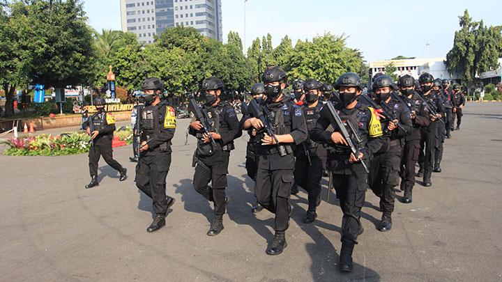 762 Personel Dikerahkan Untuk Operasi Lilin Jaya Untuk Pengamanan Natal dan Tahun Baru 2022 (foto/int)