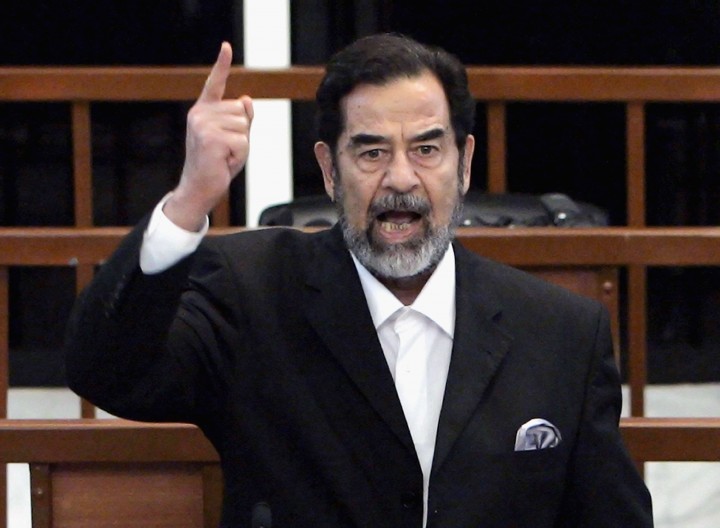 Presiden Iraq Saddam Hussein. Sumber: CNN