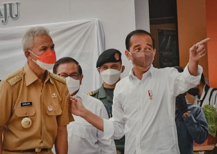Ganjar Pranowo dan Jokowi [Instagram/@ganjar_pranowo]
