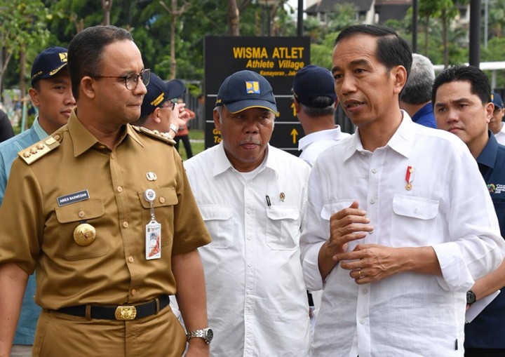 Gubernur DKI Jakarta dan Anies Baswedan. Sumber: Internet