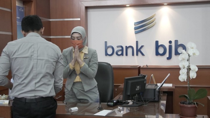 Ilustrasi Pelayanan Pada bank bjb (Foto : Istimewa)