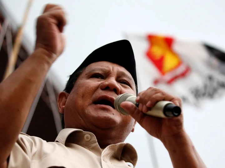 Ketum Partai Gerindra Prabowo Subianto. Sumber: Internet