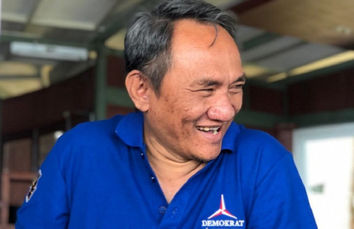 Ketua Badan Pemenangan Pemilu Partai Demokrat Andi Arief. Sumber: Internet