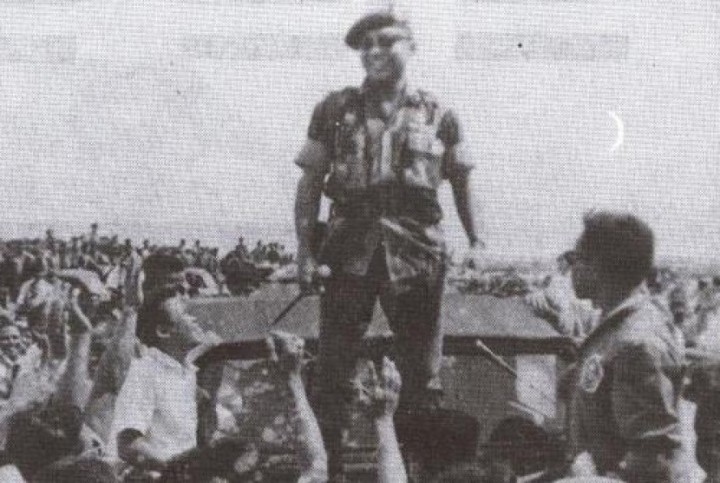 Panglima Resimen Para Komando Angkatan Darat (RPKAD) Sarwo Edhie. Sumber: Republika.co.id