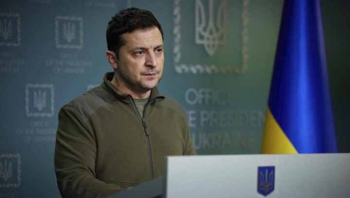 Presiden Ukraina Volodymyr Zelenskyy. Sumber: Internet