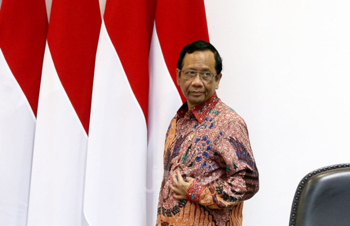 Menko Polhukam Mahfud MD. Sumber: Internet