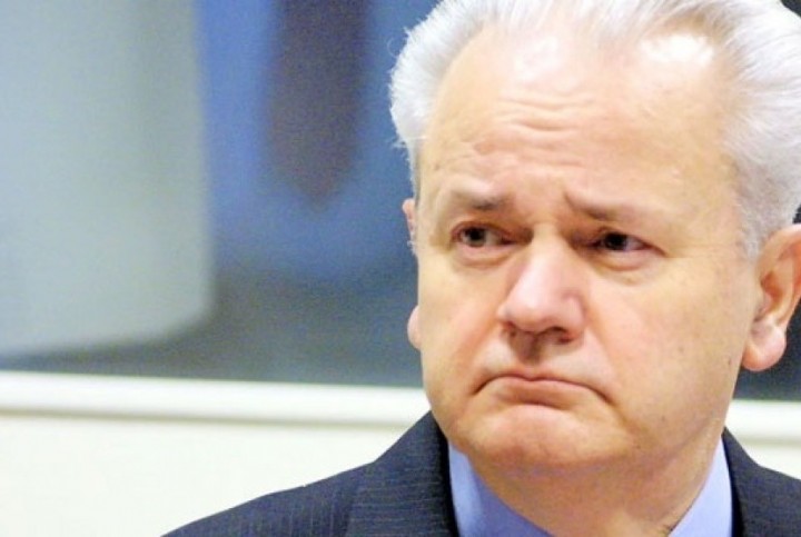 Presiden Republik Federal Yugoslavia Slobodan Milosevic. Sumber: Republika