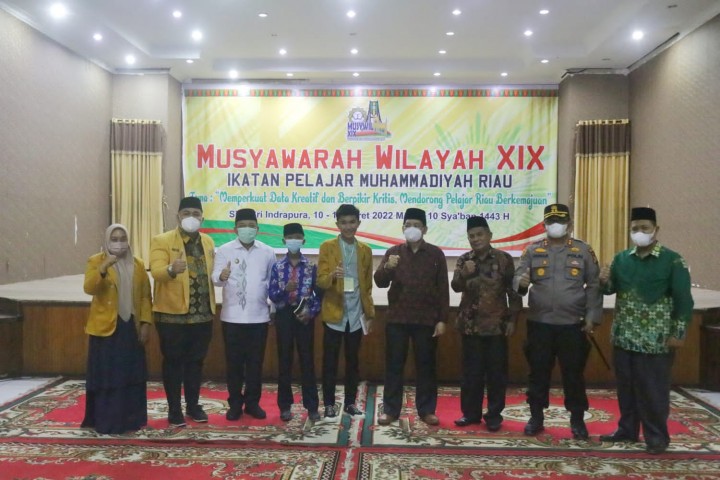 Wabup Siak Husni Merza di Muswil Pelajar Muhammadiyah