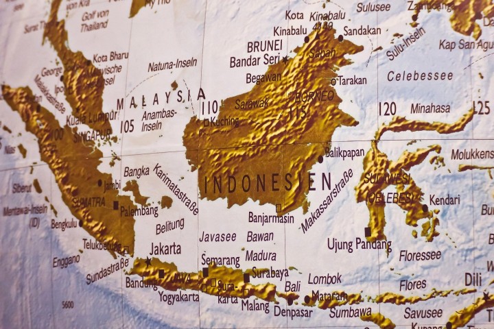 Peta Indonesia. Sumber: pixabay.com