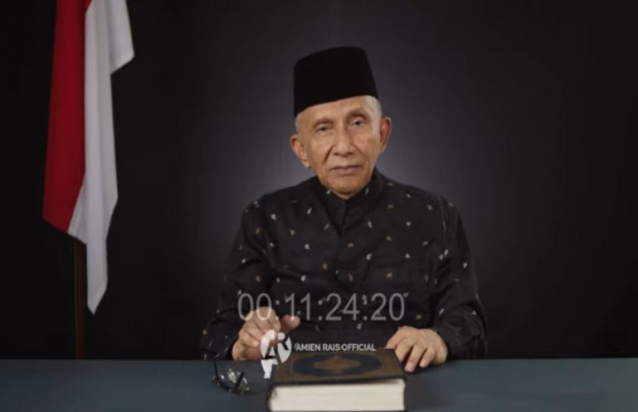 Ketua Majelis Syura Partai Ummat, Amien Rais. Sumber: Internet