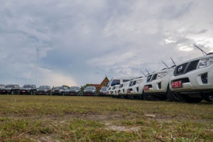 Liburan Lebaran, Seluruh Mobil Dinas Pemprov Riau Dikandangkan
