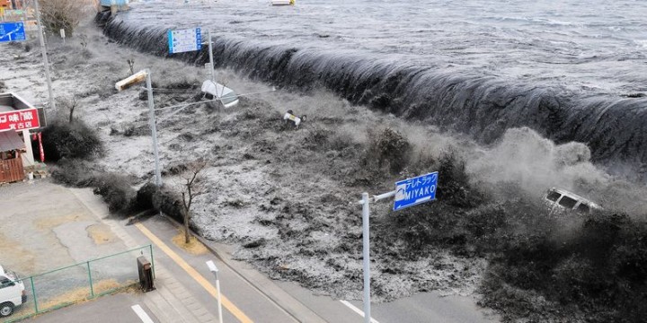 Ilustrasi tsunami. Sumber: Internet