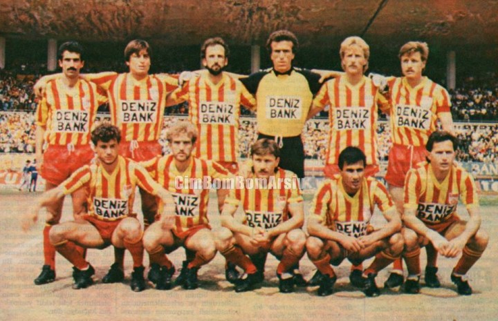 Galatasaray musim 1986. Sumber: Cim Bom Bom Arsif
