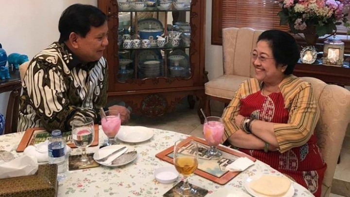 Prabowo Subianto dan Megawati Soekarnoputri. Sumber: Internet