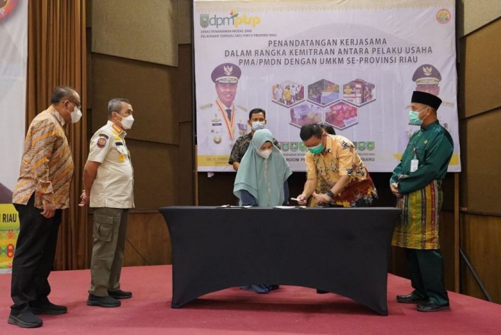 Berdayakan Perekonomian Masyarakat, Pemprov Riau Fasilitasi 150 UMKM Kerjasama dengan Grup IKPP