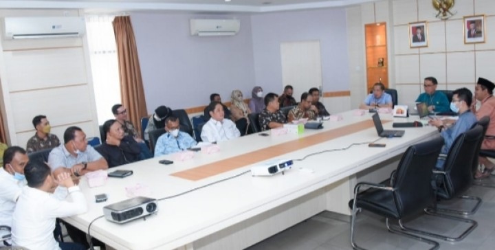 Komisi II DPRD Bengkalis saat kunker ke Bappeda Batam