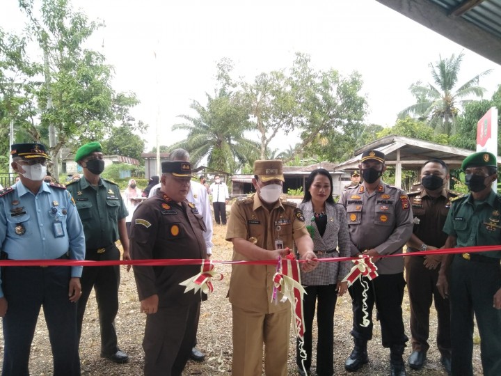 Kejari Rohul Launching Rumah Keadilan Restorative, Bupati Sukiman Ingin Juga Ada di Desa Lain