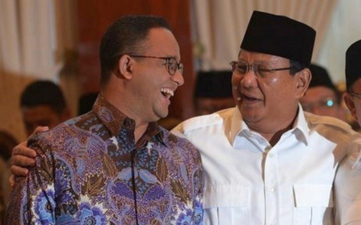 Prabowo Subianto dan Anies Baswedan. Sumber: PinterPolitik.com