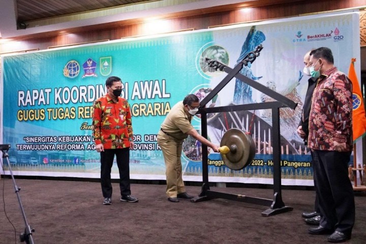 Rakorwal Reforma Angraria di Pekanbaru, Dibuka Wagubri