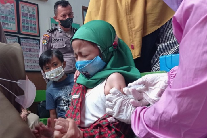 Setengah Juta Lebih Anak di Riau Sudah Peroleh Vaksinasi