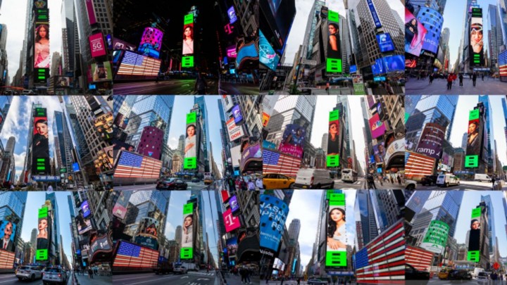 Billboard New York Times Square, Amerika Serikat (Foto: Spotify)