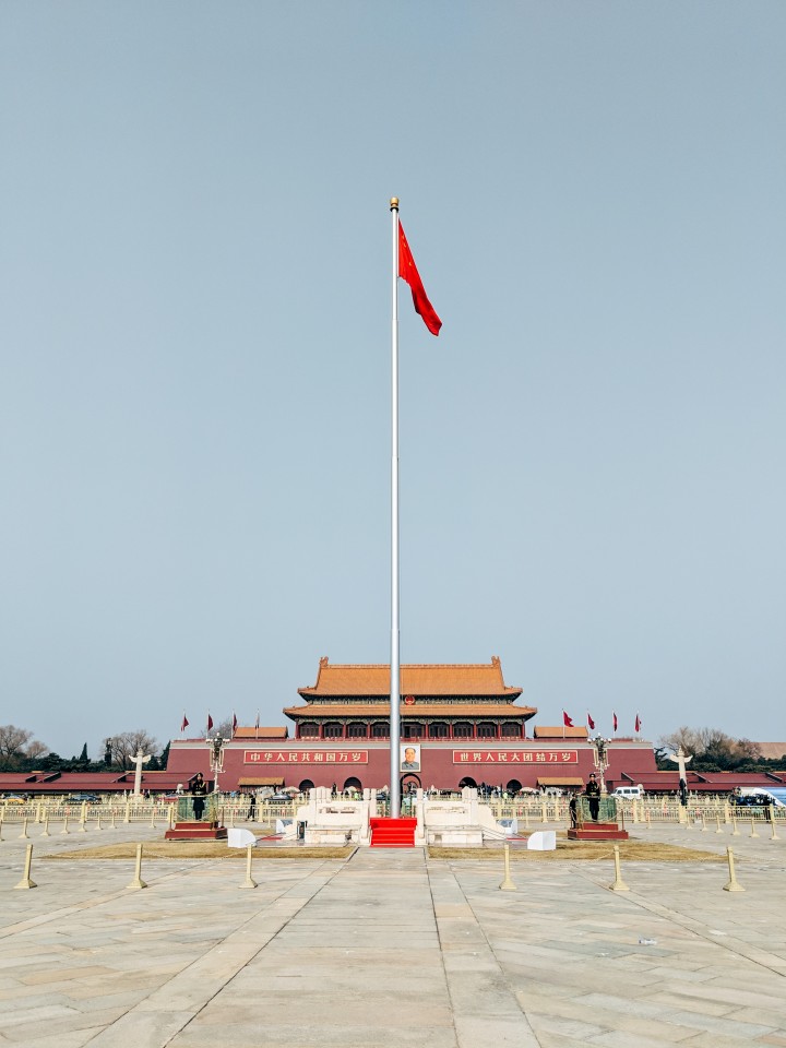 Lapangan Tiananmen/ pexels