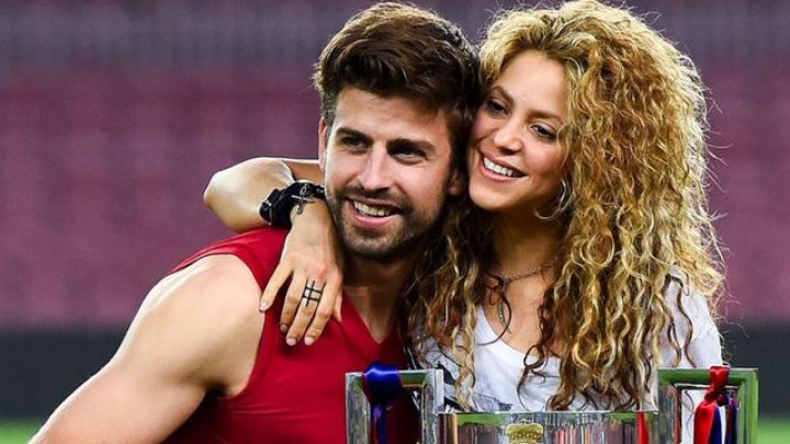 Potret Shakira dan Gerard Pique
