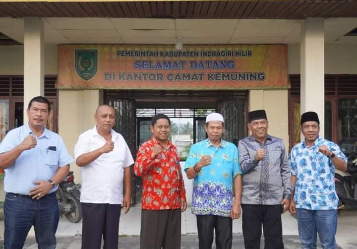 Komisi I DPRD Riau Kunjungi Camat Kemuning Inhil