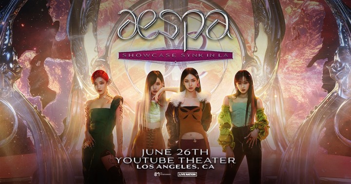 Poster Aespa Showcase in LA/livenation/twitter