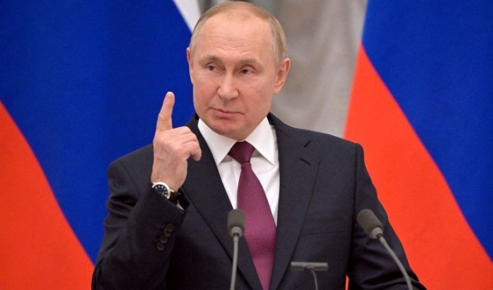 Potret Presiden Rusia Vladmir Putin/net