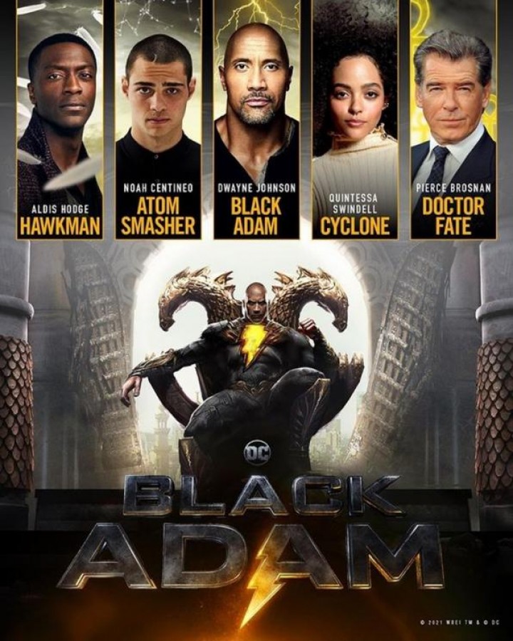 Poster Black Adam yang akan tayang 21 Oktober mendatang/suara.com
