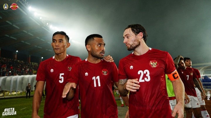 Indonesia Vs Yordania/bolasport/PSSI