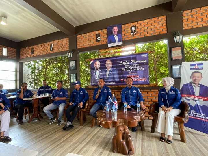 Kunker Agung Nugroho Ketua DPD Demokrat Riau
